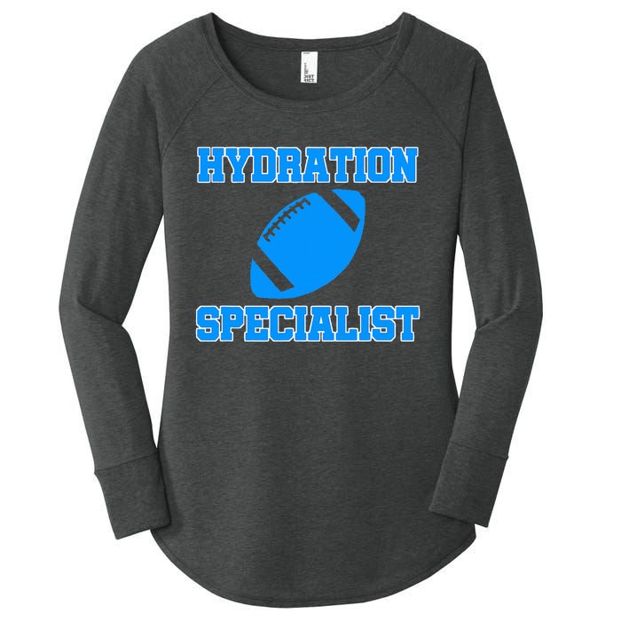 Hydration Specialist Waterboy Football Team Manager Women's Perfect Tri Tunic Long Sleeve Shirt