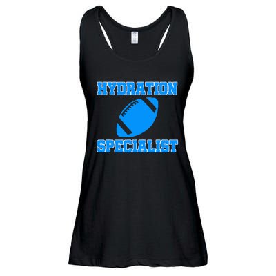 Hydration Specialist Waterboy Football Team Manager Ladies Essential Flowy Tank