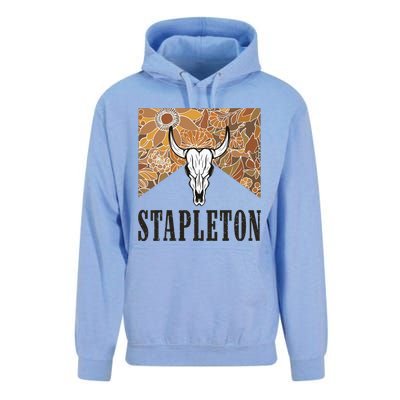 Howdy S.T.A.P.L.E.T.O.N Western Punchy Cowboy Style Unisex Surf Hoodie