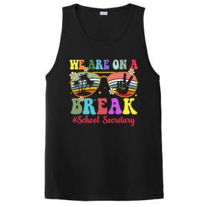 Hello Summer We Are On A Break School Secretary Summer Break PosiCharge Competitor Tank