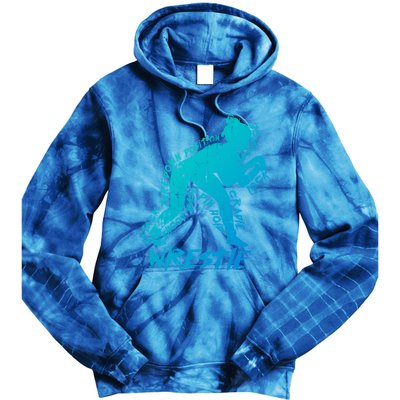 High School Wrestling Mom Dad Gift Wrestling Gift Tie Dye Hoodie