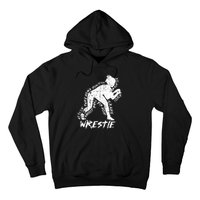 High School Wrestling Mom Dad Gift for Wrestling  Hoodie