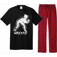 High School Wrestling Mom Dad Gift for Wrestling  Pajama Set