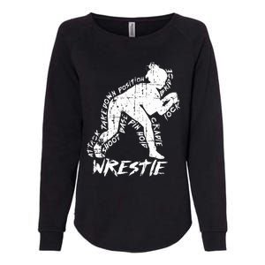 High School Wrestling Mom Dad Gift for Wrestling  Womens California Wash Sweatshirt