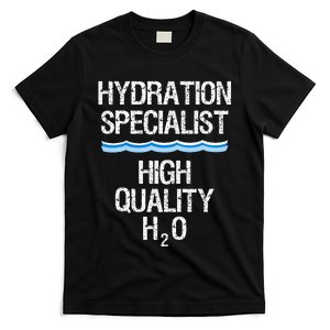 Hydration Specialist Waterboy Team Manager T-Shirt