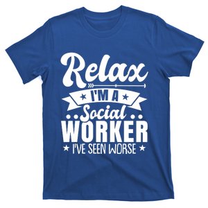 Humor Social Worker Gift T-Shirt