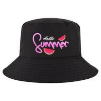 Hello Summer Watermelon Retro Cool Comfort Performance Bucket Hat