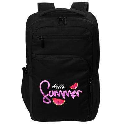 Hello Summer Watermelon Retro Impact Tech Backpack