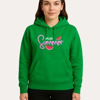 Hello Summer Watermelon Retro Hoodie