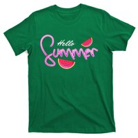 Hello Summer Watermelon Retro T-Shirt