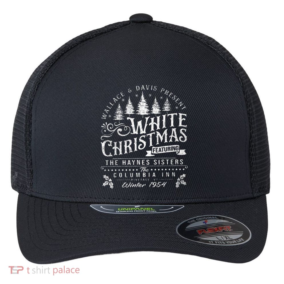 Haynes Sisters White Christmas Movie Merchandise Xmas Flexfit Unipanel Trucker Cap
