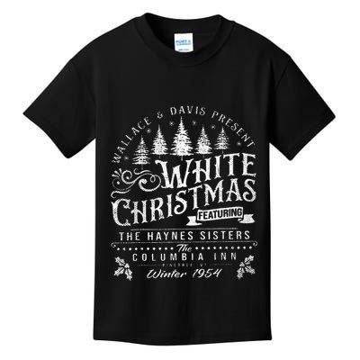 Haynes Sisters White Christmas Movie Merchandise Xmas Kids T-Shirt