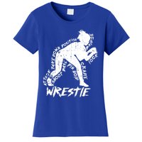 High School Wrestling Mom Dad Gift Wrestling Gift Women's T-Shirt