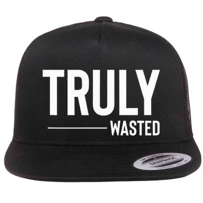Hard Seltzer Wasted Extra Summer Beach Alcohol Party Flat Bill Trucker Hat