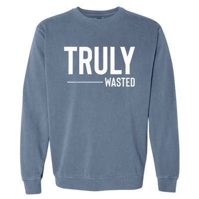 Hard Seltzer Wasted Extra Summer Beach Alcohol Party Garment-Dyed Sweatshirt