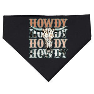 Howdy Southern Western Girl Country Rodeo Cowgirl USA-Made Doggie Bandana