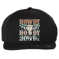 Howdy Southern Western Girl Country Rodeo Cowgirl Wool Snapback Cap