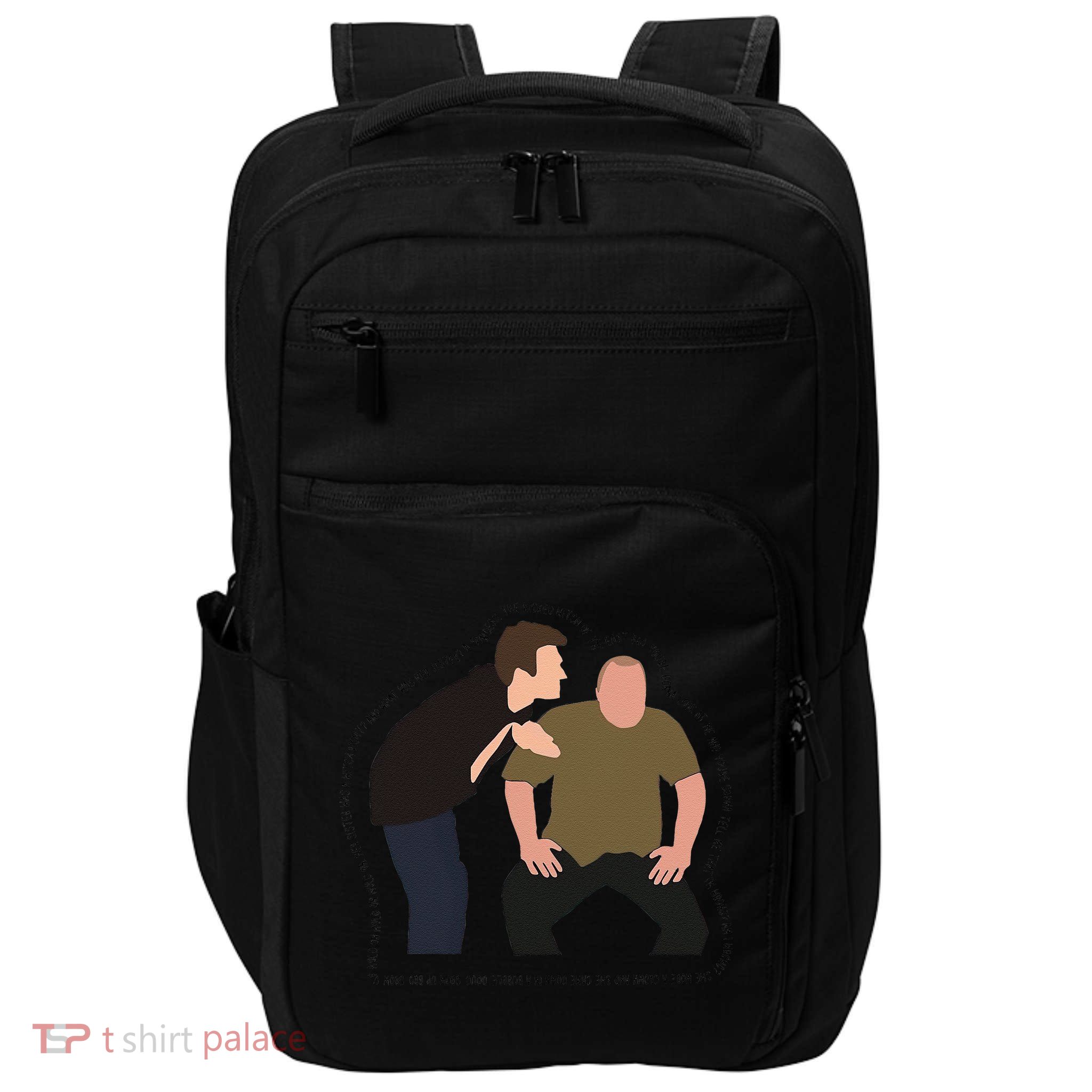 Her Sister Was A Witch Bro Funny Halloween Impact Tech Backpack