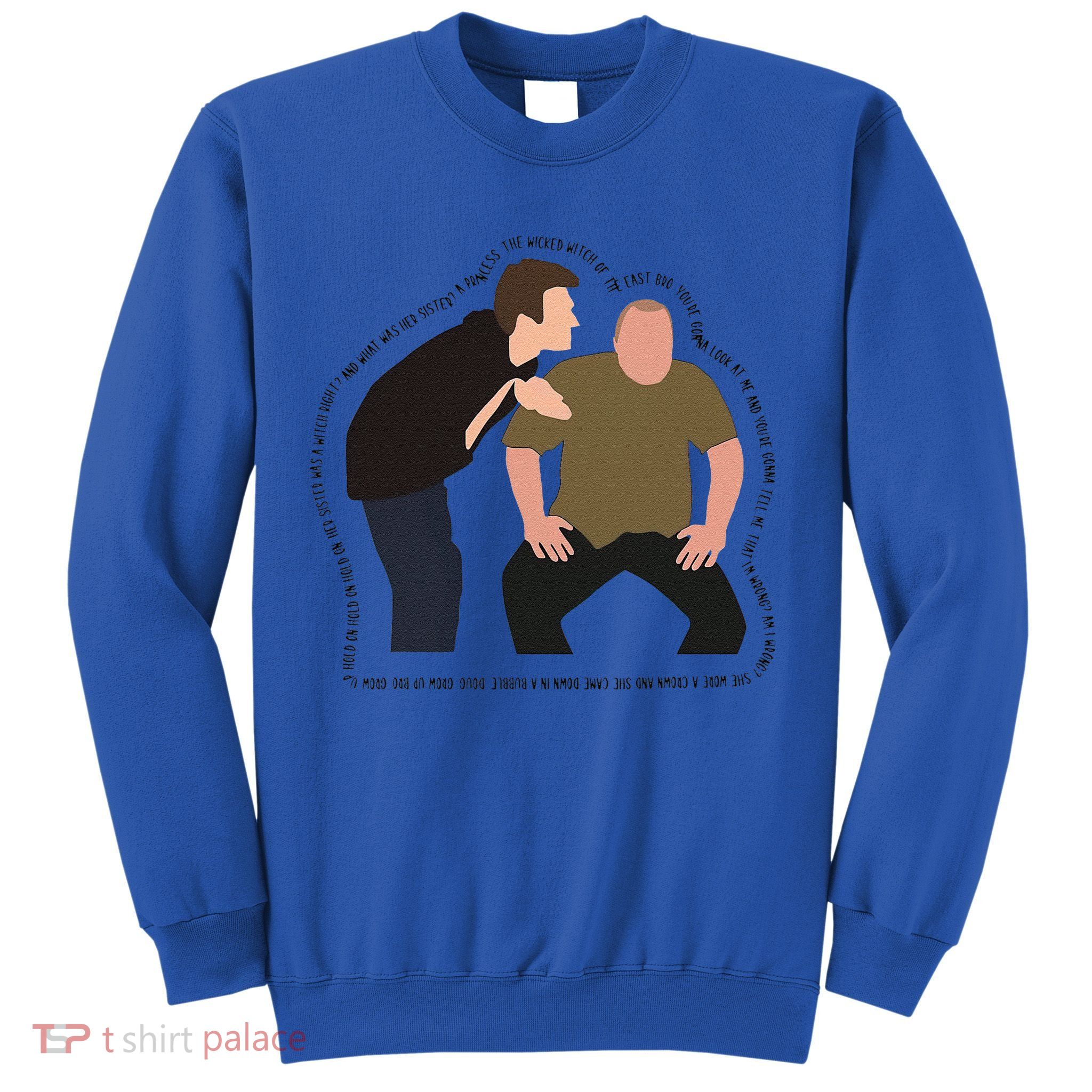 Her Sister Was A Witch Bro Funny Halloween Sweatshirt