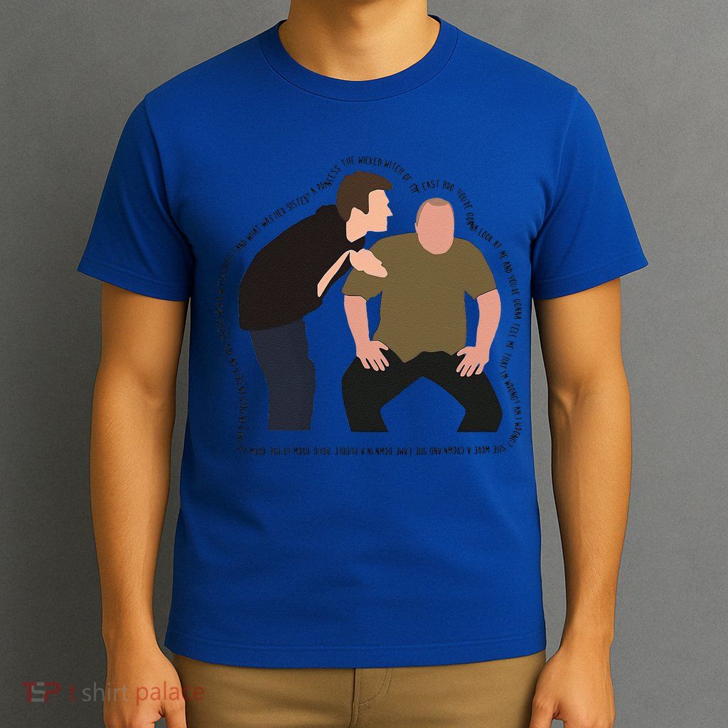 Her Sister Was A Witch Bro Funny Halloween T-Shirt
