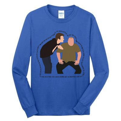 Her Sister Was A Witch Bro Funny Halloween Tall Long Sleeve T-Shirt