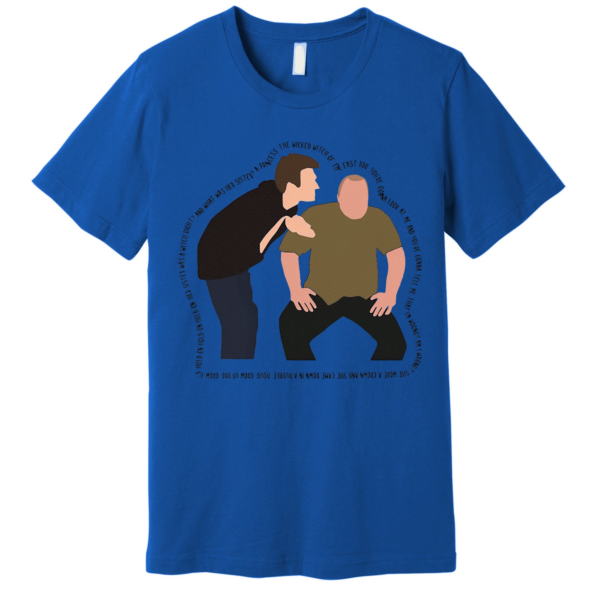 Her Sister Was A Witch Bro Funny Halloween Premium T-Shirt