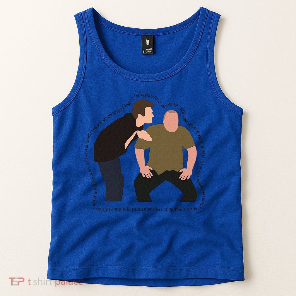 Her Sister Was A Witch Bro Funny Halloween Tank Top