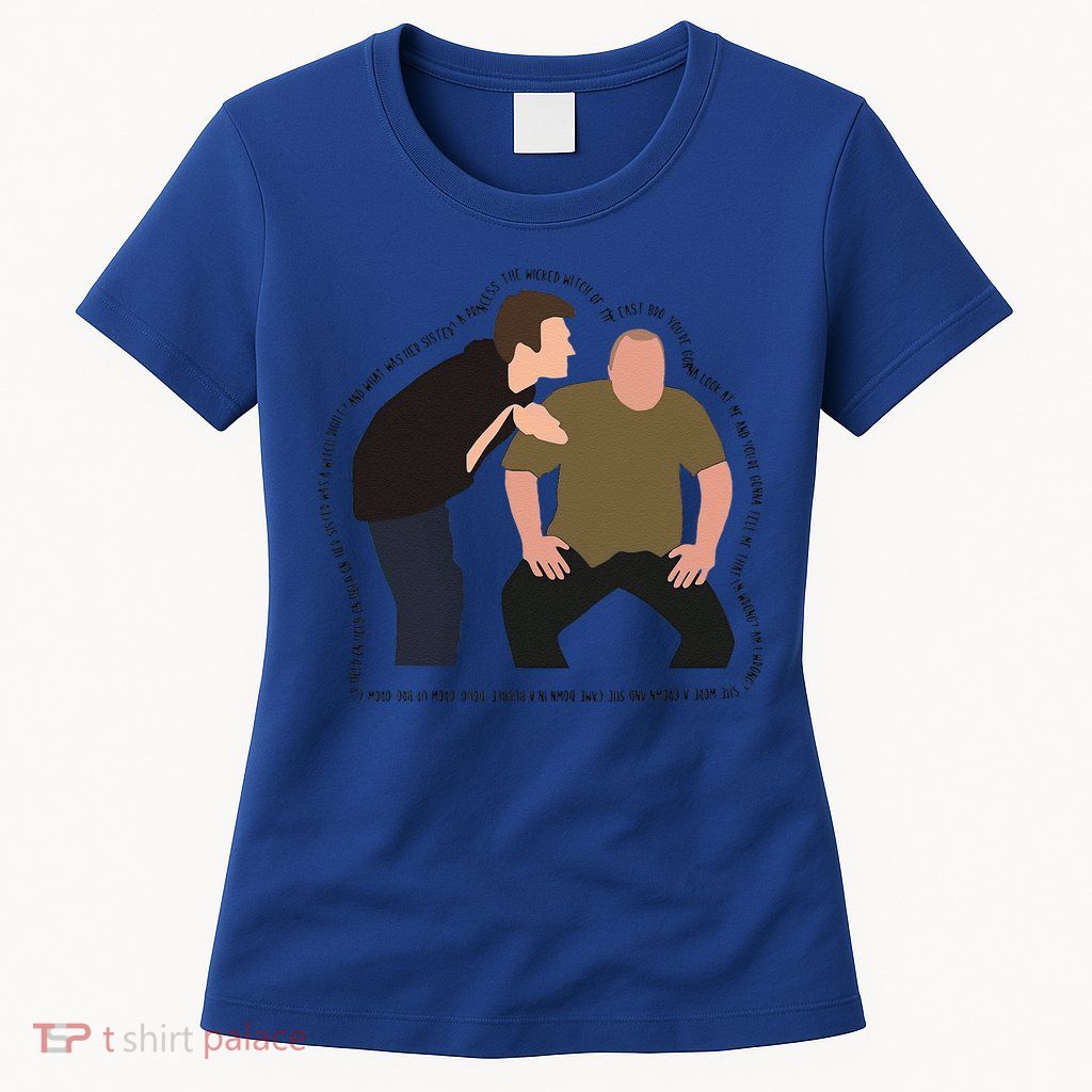 Her Sister Was A Witch Bro Funny Halloween Womens T-Shirt