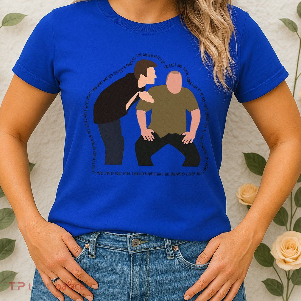 Her Sister Was A Witch Bro Funny Halloween Womens T-Shirt
