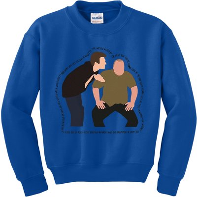 Her Sister Was A Witch Bro Funny Halloween Kids Sweatshirt