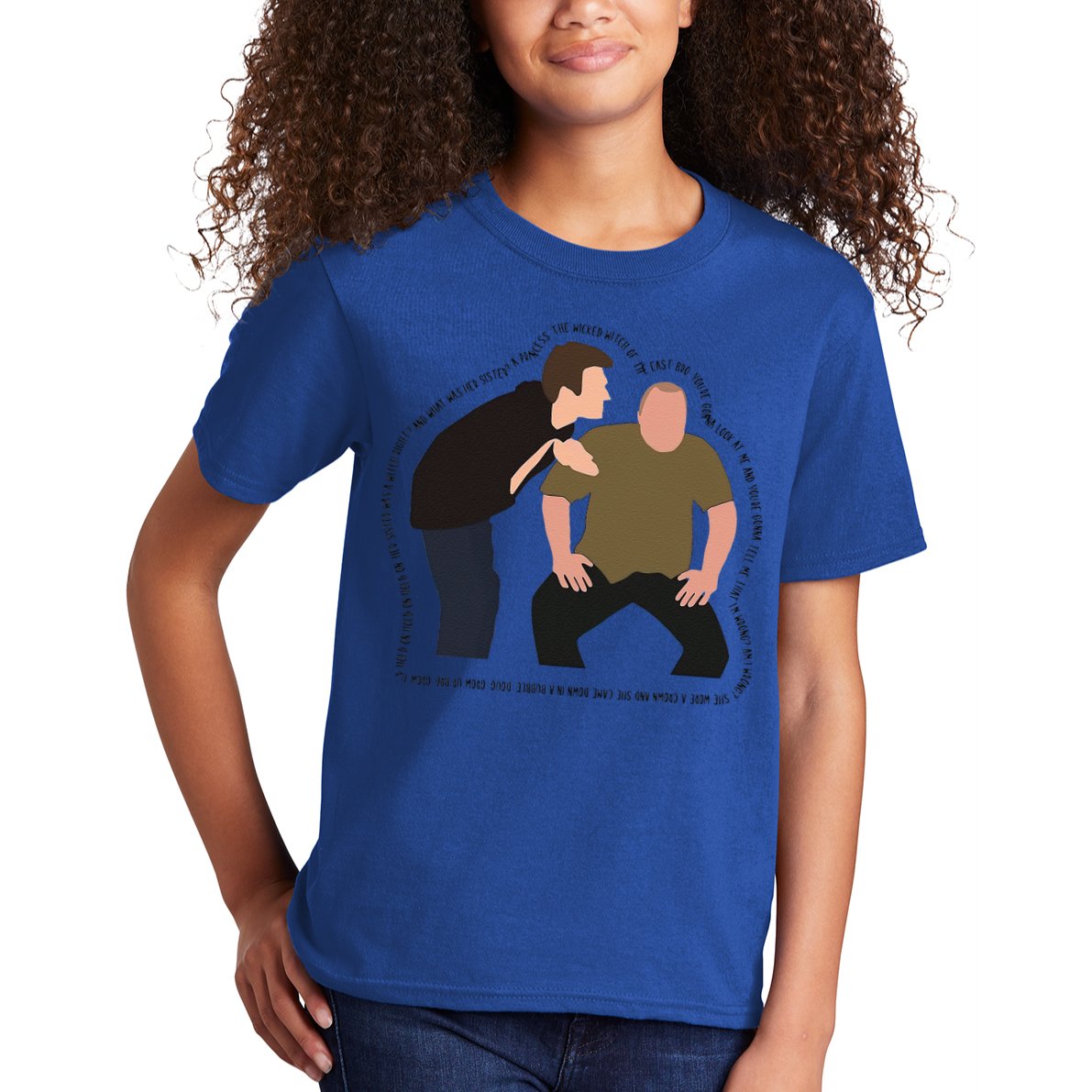 Her Sister Was A Witch Bro Funny Halloween Kids T-Shirt
