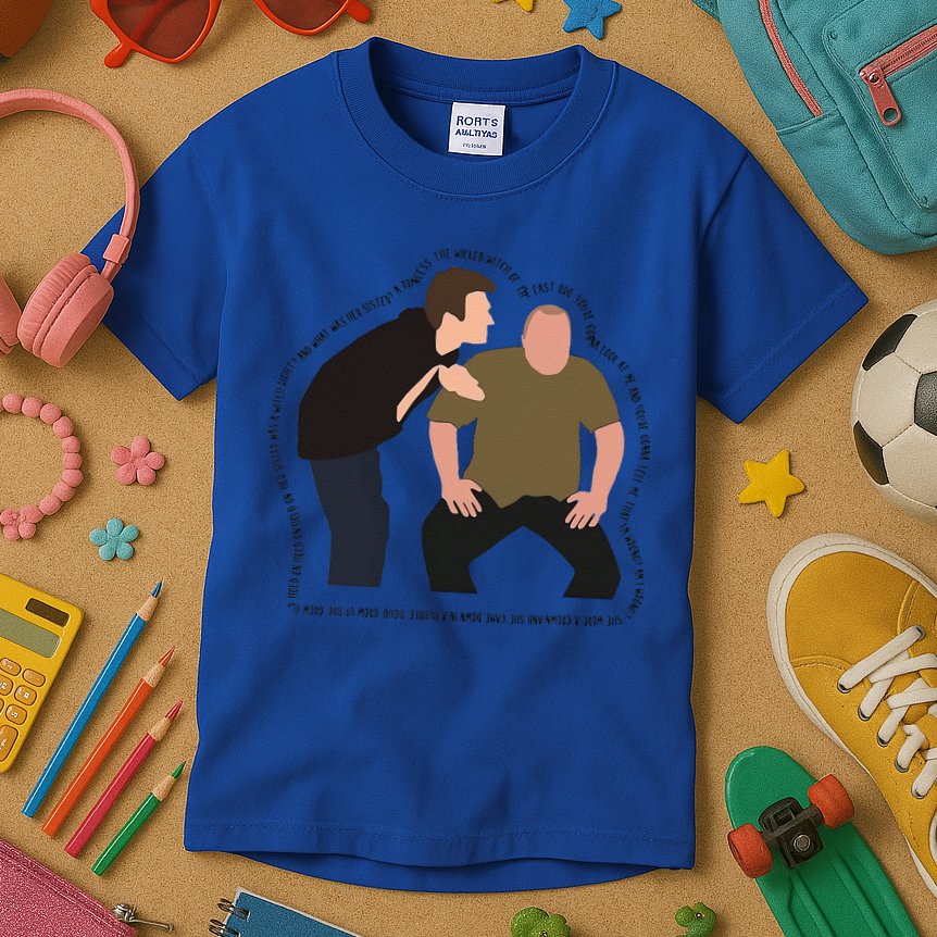 Her Sister Was A Witch Bro Funny Halloween Kids T-Shirt