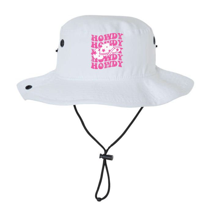 Howdy Southern Western Girl Country Rodeo Pink Cowgirl Retro Legacy Cool Fit Booney Bucket Hat