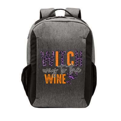 Halloween Spooky Witch Way To The Wine Drinking Matching Family Vector Backpack