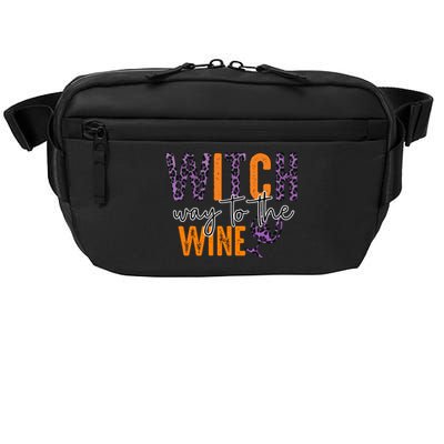 Halloween Spooky Witch Way To The Wine Drinking Matching Family Crossbody Pack