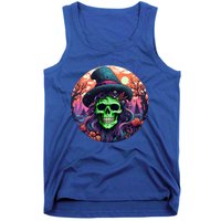 Halloween Scary Witch Face Trick Treat Gift Tank Top