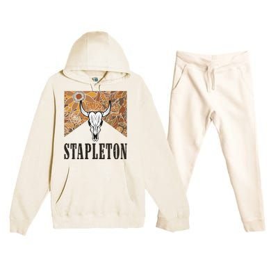 Howdy S.T.A.P.L.E.T.O.N Western S.T.A.P.L.E.T.O.N Punchy Cowboy Premium Hooded Sweatsuit Set