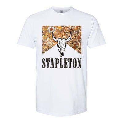 Howdy S.T.A.P.L.E.T.O.N Western S.T.A.P.L.E.T.O.N Punchy Cowboy Softstyle CVC T-Shirt