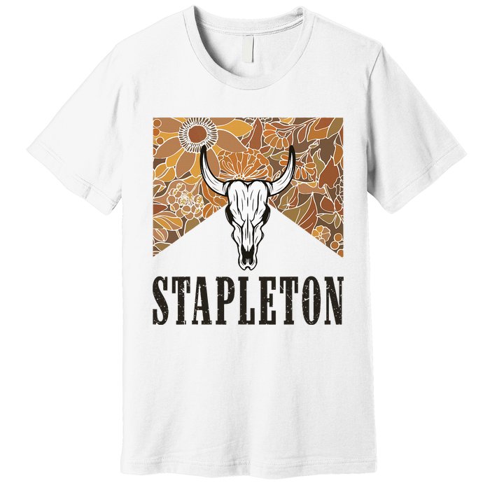 Howdy S.T.A.P.L.E.T.O.N Western S.T.A.P.L.E.T.O.N Punchy Cowboy Premium T-Shirt