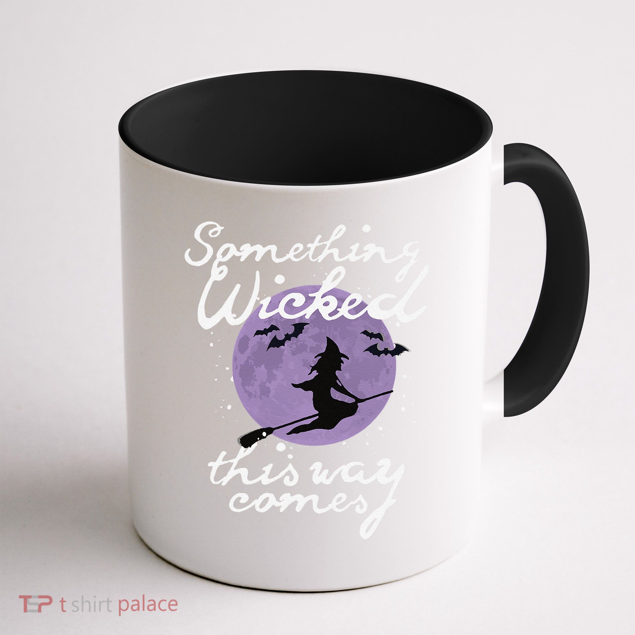 Halloween SOMETHING WICKED This WAY COMES Shakespeare Mug