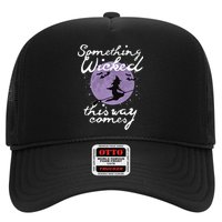 Halloween SOMETHING WICKED This WAY COMES Shakespeare Trucker Hat