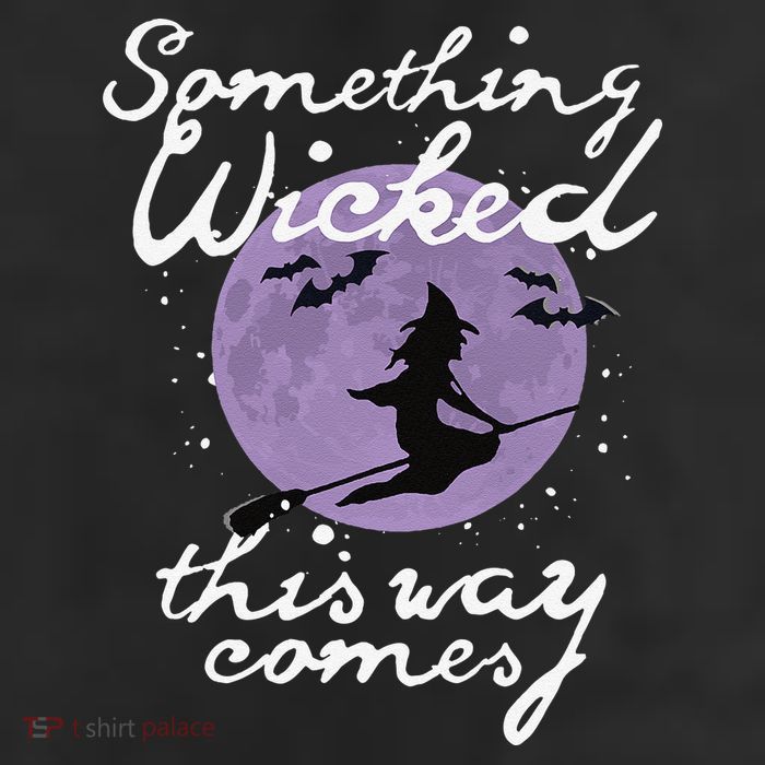 Halloween SOMETHING WICKED This WAY COMES Shakespeare Trucker Hat