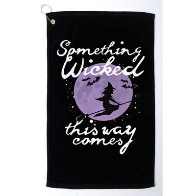 Halloween SOMETHING WICKED This WAY COMES Shakespeare Golf Towel