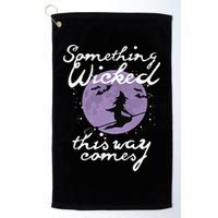 Halloween SOMETHING WICKED This WAY COMES Shakespeare Golf Towel