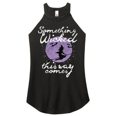 Halloween SOMETHING WICKED This WAY COMES Shakespeare Women's Perfect Tri Rocker Tank
