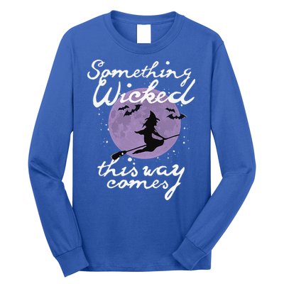 Halloween SOMETHING WICKED This WAY COMES Shakespeare Long Sleeve Shirt
