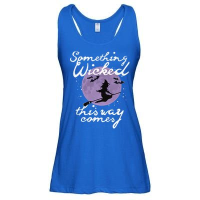 Halloween SOMETHING WICKED This WAY COMES Shakespeare Ladies Essential Flowy Tank