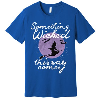 Halloween SOMETHING WICKED This WAY COMES Shakespeare Premium T-Shirt