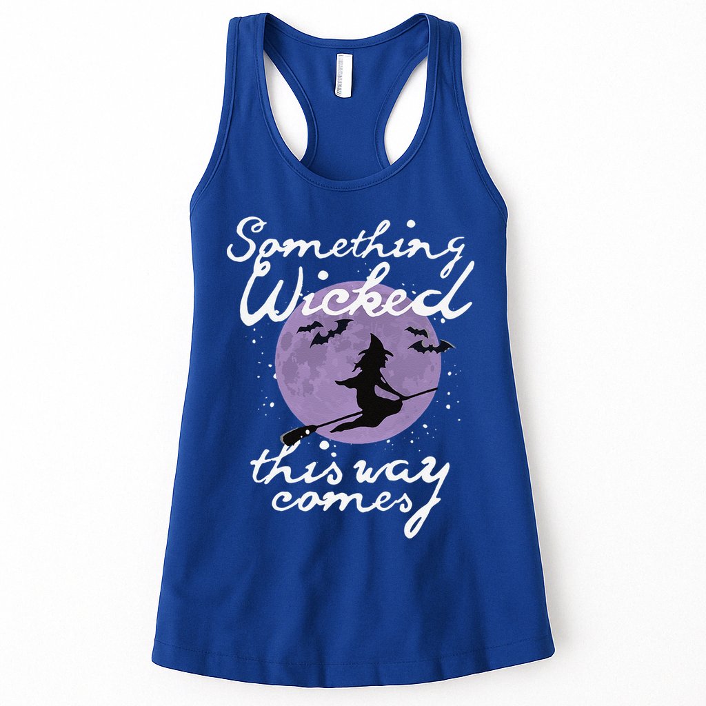 Halloween SOMETHING WICKED This WAY COMES Shakespeare Womens Tank Top
