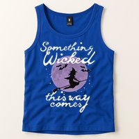 Halloween SOMETHING WICKED This WAY COMES Shakespeare Tank Top